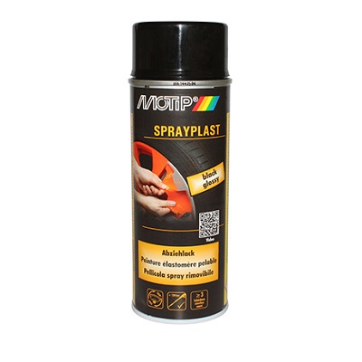 MOTIP Spray-plast černý lesklý 400ml