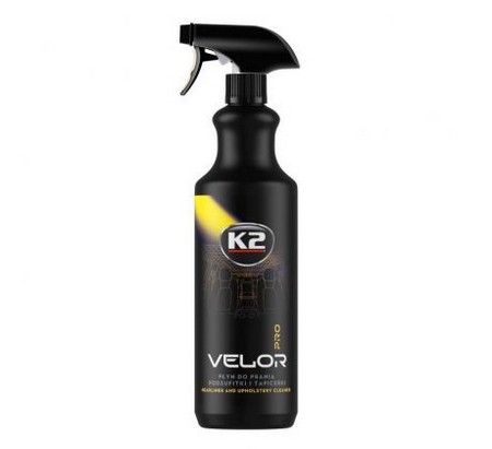 K2 Velor pro čistič textilného čalúnenia 1L
