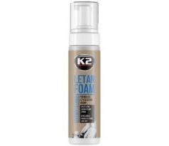 K2 Letan foam - čistič a kondicionér na kožu pena 200ml