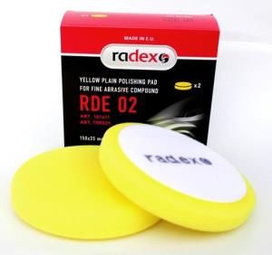 RADEX RDE02 Leštící kotouč žlutý 150mm