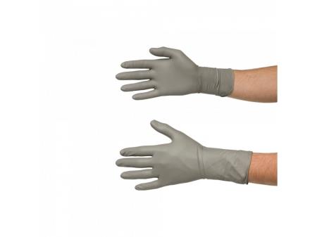 COLAD Jednorázové nitrilové rukavice L - ŠEDÉ
