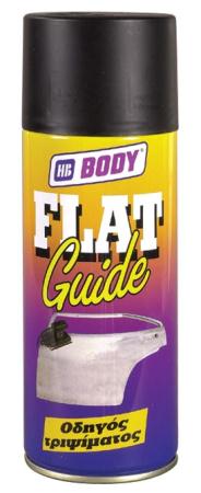 BODY FLAT QUIDE kontrolní sprej ĆERNÝ 400ml