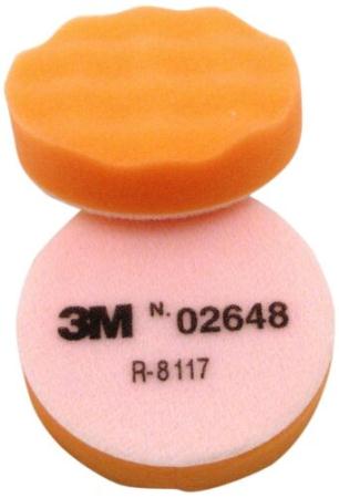 3M 02648 oranžový leštící pěnový kotouč 82,5mm