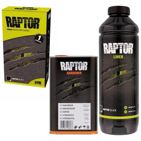 U - POL Raptor ochrana karoserie černý 1L