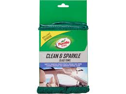 Turtle wax mikrovlákna utěrka na sklo 2v1 37x39cm