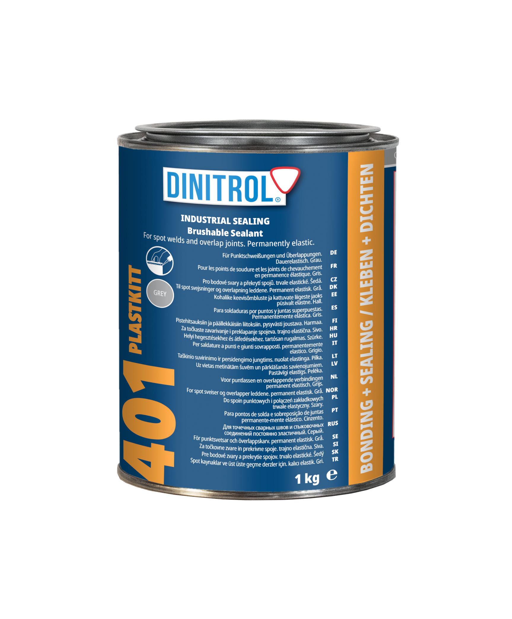 DINITROL 401 Těsnicí tmel na svary 1kg